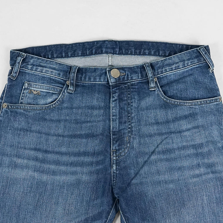 EMPORIO ARMANI メンズ ジーンズ EM001370 AF14116 MEDIUM BLUE DENIM ウォッシュブルー MB002