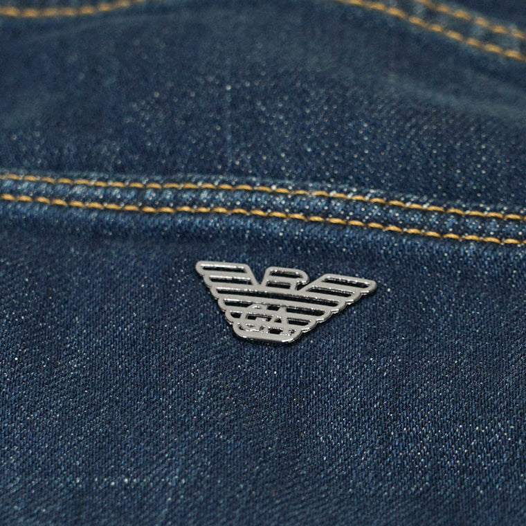 EMPORIO ARMANI メンズ ジーンズ EM001370 AF17749 BLUE DENIM 0941 インディゴブルー MB001