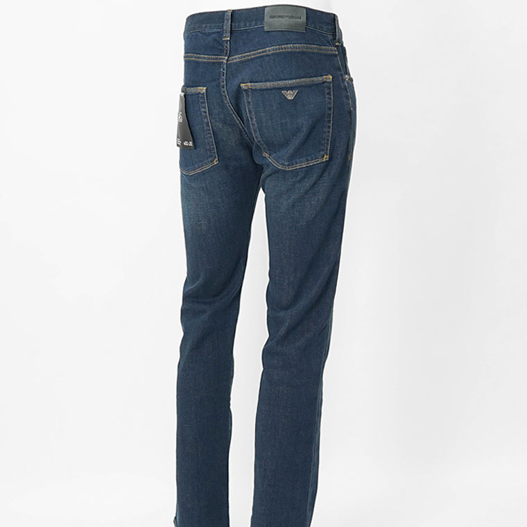 EMPORIO ARMANI メンズ ジーンズ EM001370 AF17749 BLUE DENIM 0941 インディゴブルー MB001