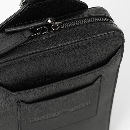 EMPORIO ARMANI メンズ ワンショルダーバックパック EM001613 AF13788 BLACK ブラック UC001