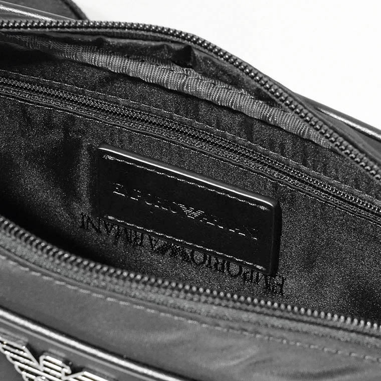EMPORIO ARMANI メンズ レディース ショルダーバッグ EM001803 AF13454 BLACK BEAUTY ブラック UC001