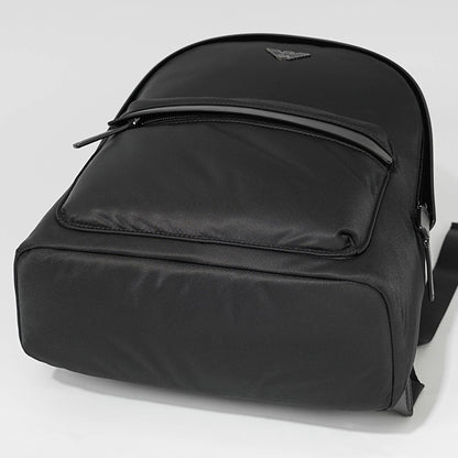 EMPORIO ARMANI メンズ レディース バックパック EM001804 AF13454 BLACK BEAUTY ブラック UC001