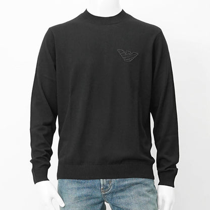 EMPORIO ARMANI メンズ ニット EM002419 AF14158 BLACK BEAUTY ブラック UC001