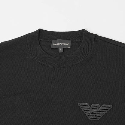 EMPORIO ARMANI メンズ ニット EM002419 AF14158 BLACK BEAUTY ブラック UC001
