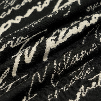 EMPORIO ARMANI メンズ ニット EM002630 AF14199 BLACK CURSIVE ブラック FC103