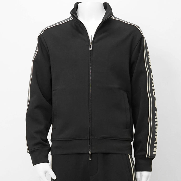 EMPORIO ARMANI メンズ トラックジャケット EM002913 AF10013 BLACK BEAUTY ブラック UC001