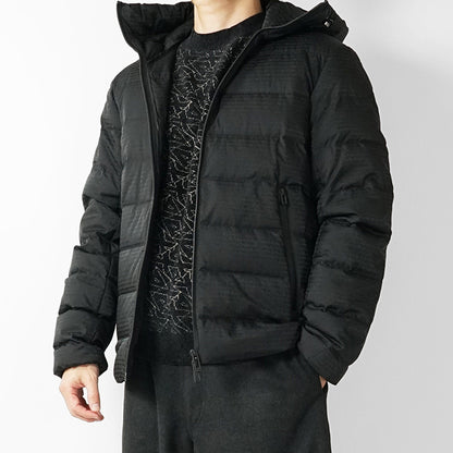 EMPORIO ARMANI メンズ ダウンジャケット EM003043 AF15384 BLACK ブラック UC001