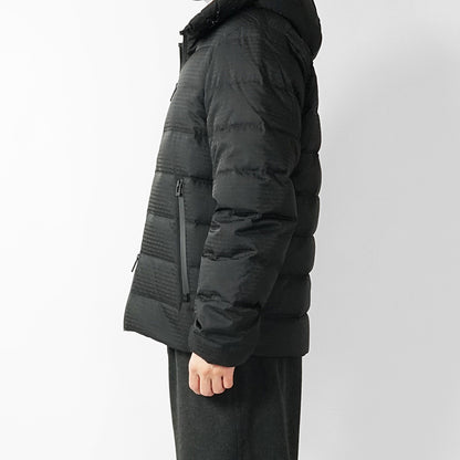 EMPORIO ARMANI メンズ ダウンジャケット EM003043 AF15384 BLACK ブラック UC001