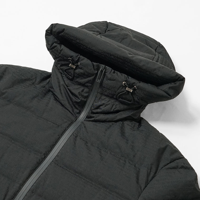 EMPORIO ARMANI メンズ ダウンジャケット EM003043 AF15384 BLACK ブラック UC001