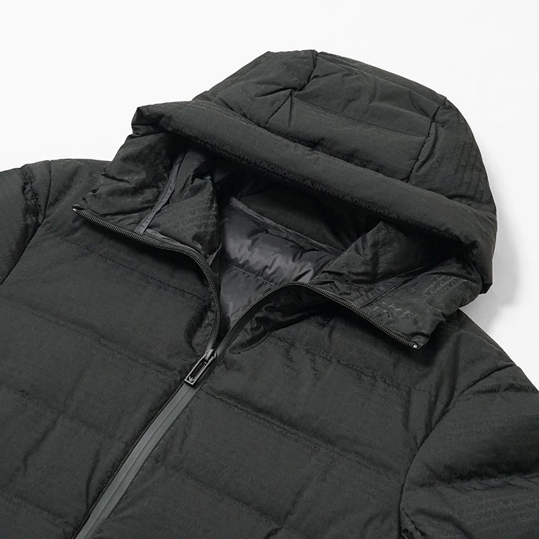 EMPORIO ARMANI メンズ ダウンジャケット EM003043 AF15384 BLACK ブラック UC001