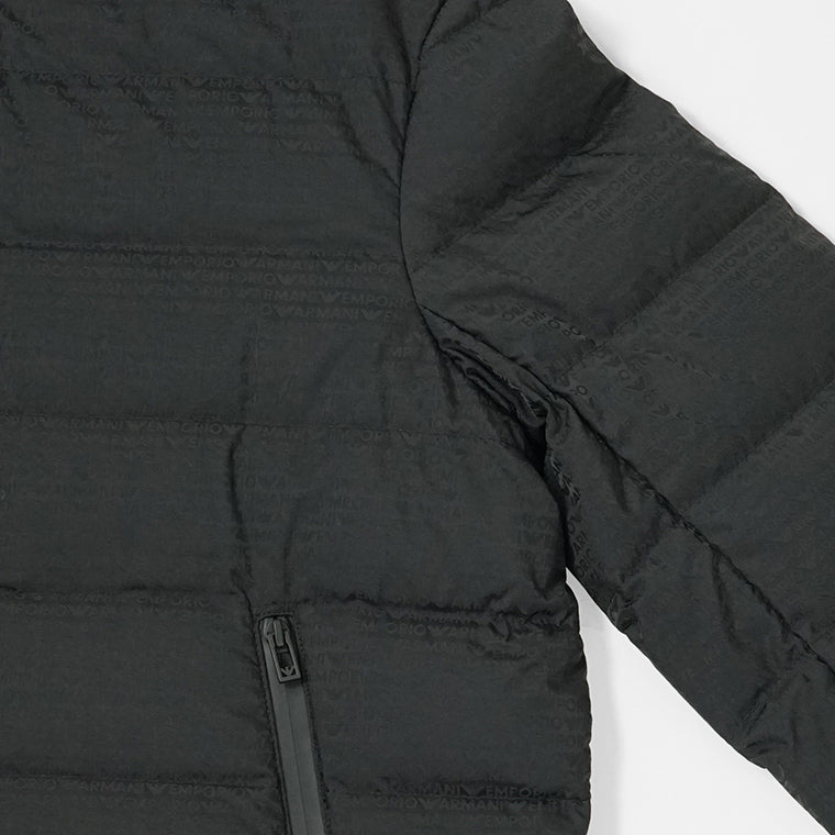 EMPORIO ARMANI メンズ ダウンジャケット EM003043 AF15384 BLACK ブラック UC001