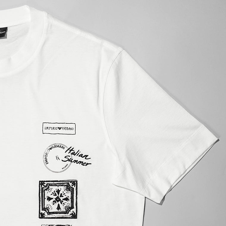 EMPORIO ARMANI メンズ Tシャツ EM004994 AF24470 2カラー