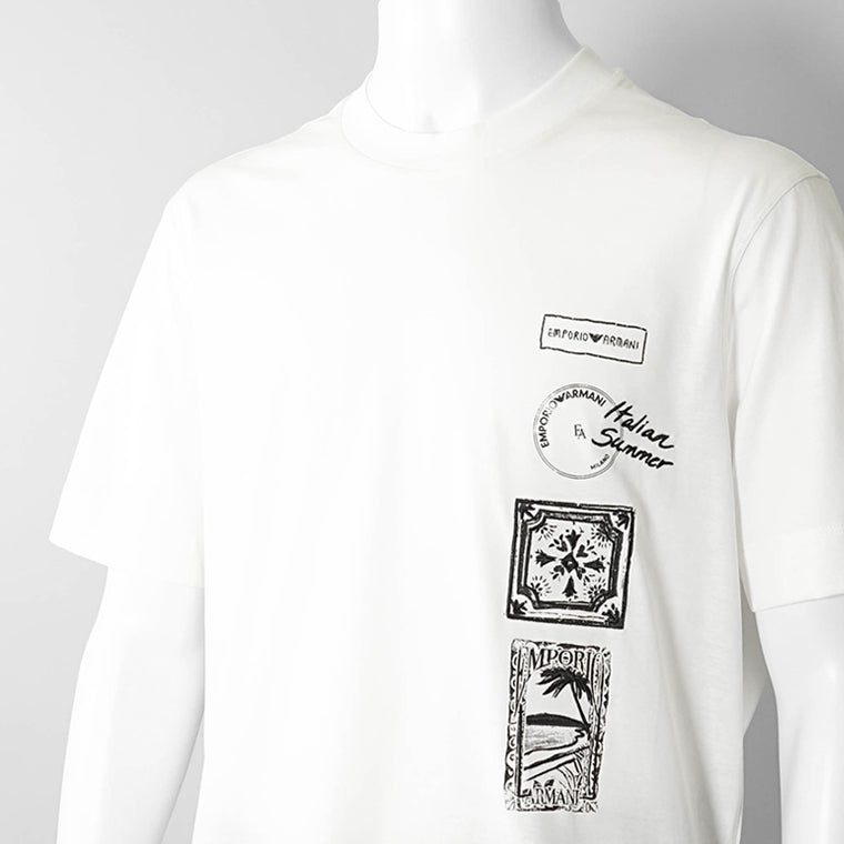 EMPORIO ARMANI メンズ Tシャツ EM004994 AF24470 2カラー
