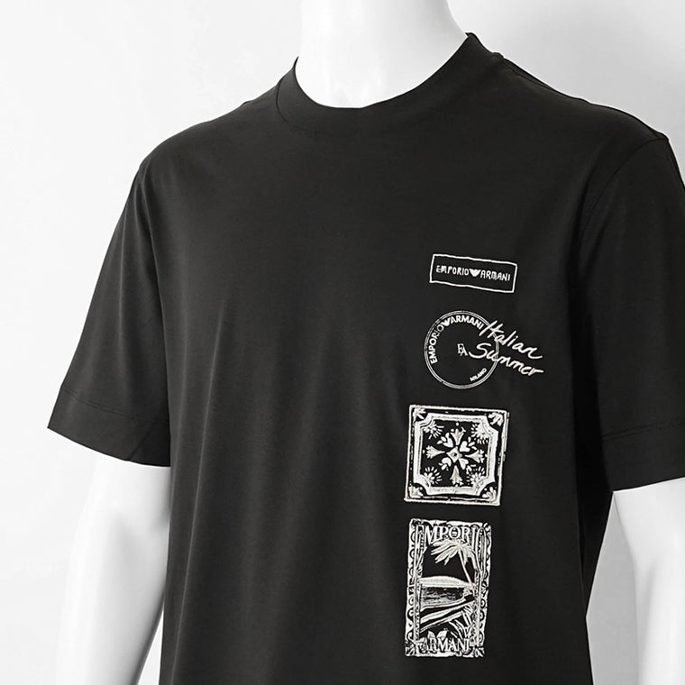 EMPORIO ARMANI メンズ Tシャツ EM004994 AF24470 2カラー