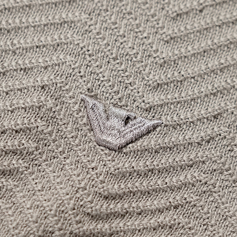 【2026SS SUMMER SALE】EMPORIO ARMANI メンズ ニットTシャツ EM005529 AF25257 2カラー