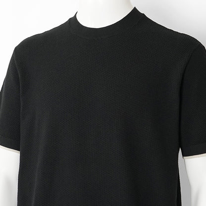 【2026SS SUMMER SALE】EMPORIO ARMANI メンズ ニットTシャツ EM005529 AF25257 2カラー