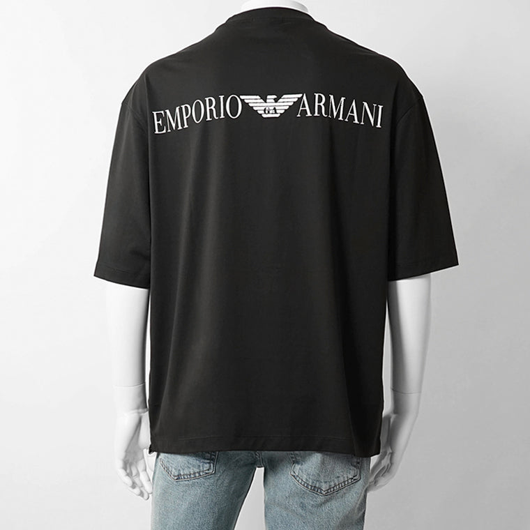 【2026SS SUMMER SALE】EMPORIO ARMANI メンズ Tシャツ EM005737 AF24470 2カラー