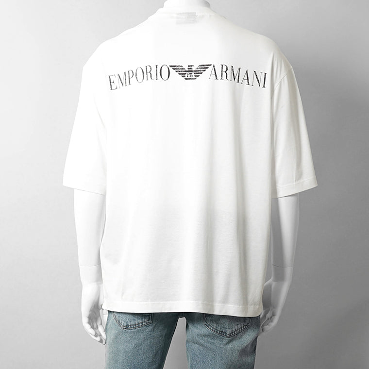 【2026SS SUMMER SALE】EMPORIO ARMANI メンズ Tシャツ EM005737 AF24470 2カラー
