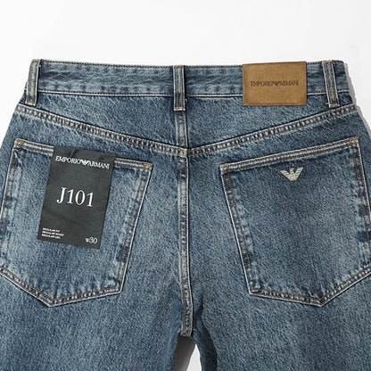 EMPORIO ARMANI メンズ ジーンズ EM006484 AF29571 MEDIUM BLUE DENIM ウォッシュブルー MB002