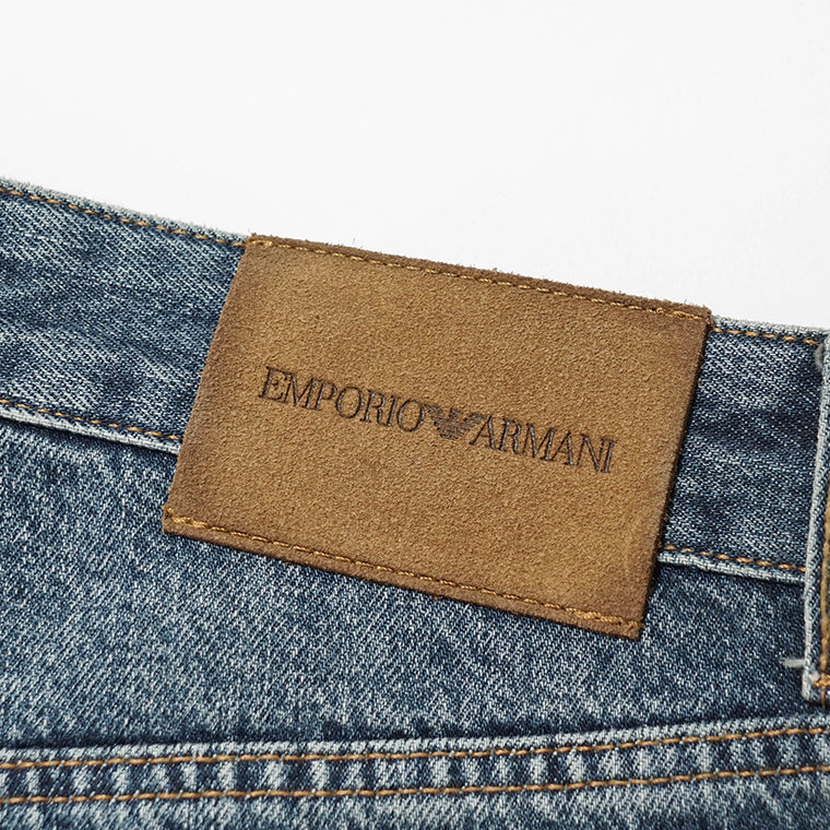 EMPORIO ARMANI メンズ ジーンズ EM006484 AF29571 MEDIUM BLUE DENIM ウォッシュブルー MB002