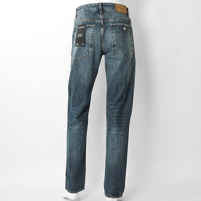 EMPORIO ARMANI メンズ ジーンズ EM006484 AF29571 MEDIUM BLUE DENIM ウォッシュブルー MB002