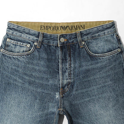 EMPORIO ARMANI メンズ ジーンズ EM006484 AF29571 MEDIUM BLUE DENIM ウォッシュブルー MB002