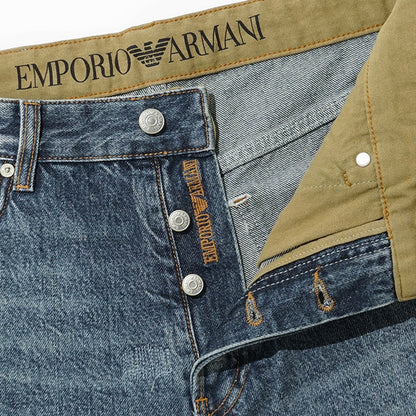 EMPORIO ARMANI メンズ ジーンズ EM006484 AF29571 MEDIUM BLUE DENIM ウォッシュブルー MB002