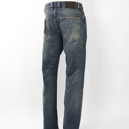 EMPORIO ARMANI メンズ ジーンズ EM006492 AF27565 BLUE DENIM ウォッシュブルー MB001