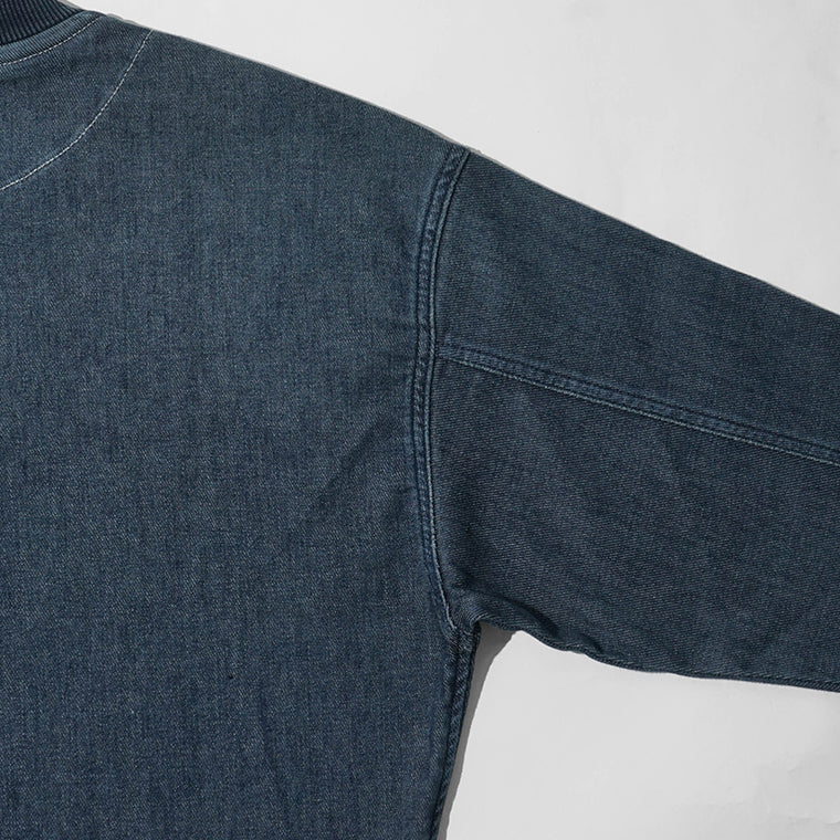 EMPORIO ARMANI メンズ スウェットシャツ EM006614 AF27722 BLUE DENIM ウォッシュブルー MB001