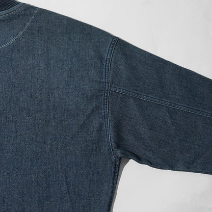 EMPORIO ARMANI メンズ スウェットシャツ EM006614 AF27722 BLUE DENIM ウォッシュブルー MB001