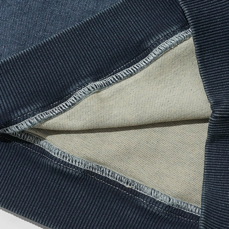 EMPORIO ARMANI メンズ スウェットシャツ EM006614 AF27722 BLUE DENIM ウォッシュブルー MB001