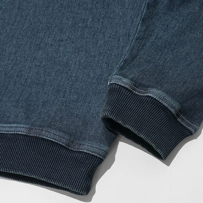 EMPORIO ARMANI メンズ スウェットシャツ EM006614 AF27722 BLUE DENIM ウォッシュブルー MB001