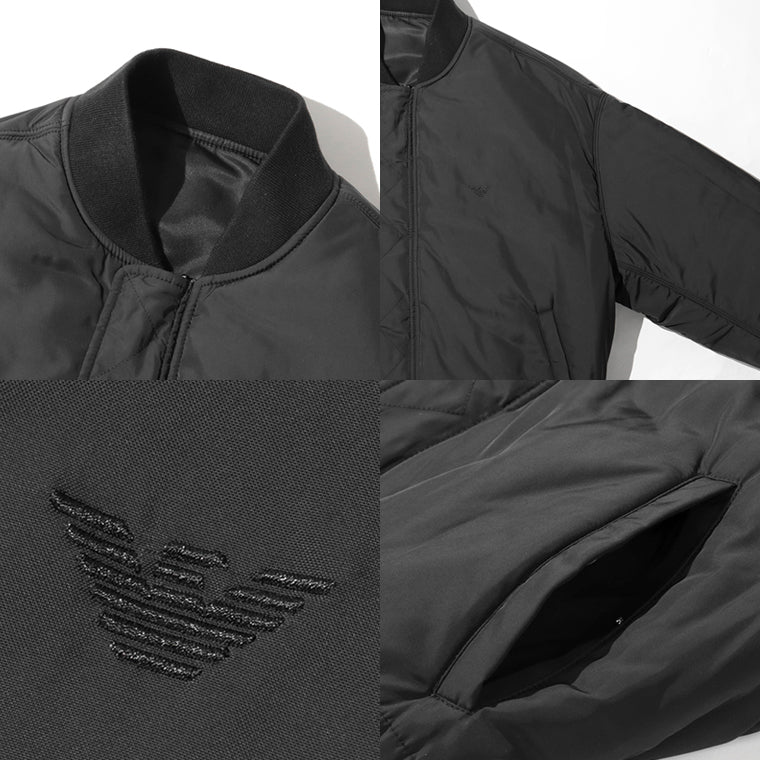 EMPORIO ARMANI メンズ ブルゾン EM006749 AF29161 BLACK BEAUTY ブラック UC001