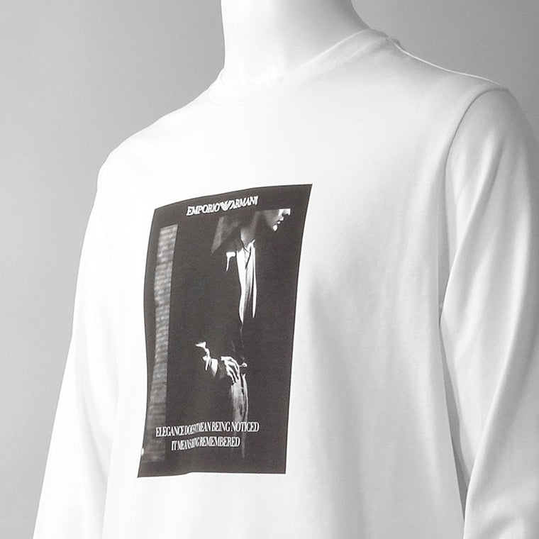 EMPORIO ARMANI メンズ 長袖Tシャツ EM006932 AF23082 2カラー