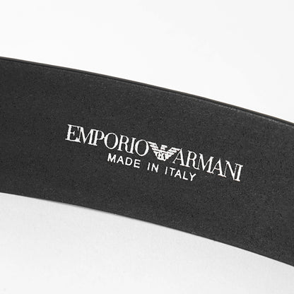 EMPORIO ARMANI メンズ ベルト EM007190 AF29179 BLACK BEAUTY ブラック UC001