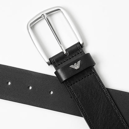 EMPORIO ARMANI メンズ ベルト EM007190 AF29179 BLACK BEAUTY ブラック UC001