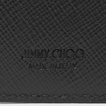 JIMMY CHOO メンズ レディース カードケース ERIS TLJ ブラック BLACK ANTIQUE SILVER
