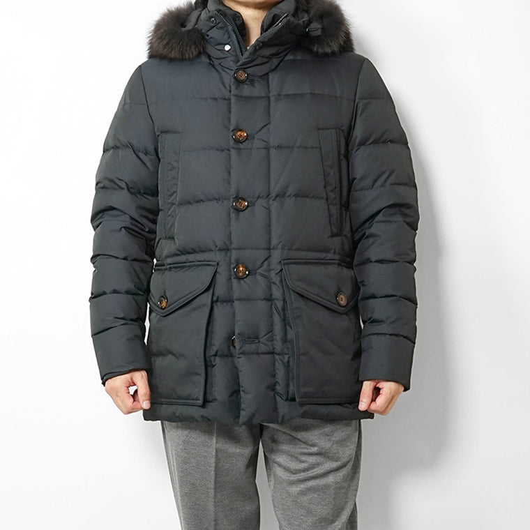 MooRER メンズ ダウンジャケット FAGIO F KM ネイビー BLU