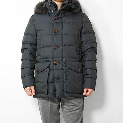 MooRER メンズ ダウンジャケット FAGIO F KM ネイビー BLU