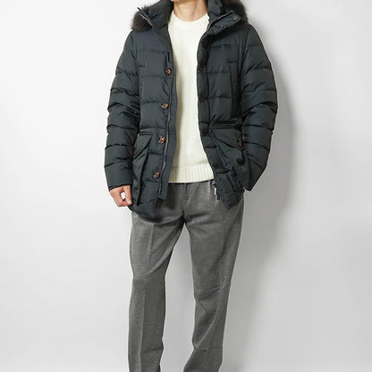 MooRER メンズ ダウンジャケット FAGIO F KM ネイビー BLU