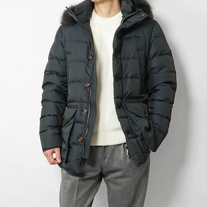 MooRER メンズ ダウンジャケット FAGIO F KM ネイビー BLU