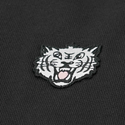KENZO メンズ スウェットシャツ KENZO HAPPY TIGER EMBROIDERED CLASSIC SWEATSHIRT FF55SW2624MF BLACK ブラック 99J
