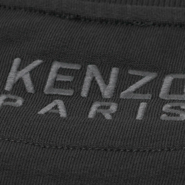 KENZO メンズ スウェットシャツ KENZO HAPPY TIGER EMBROIDERED CLASSIC SWEATSHIRT FF55SW2624MF BLACK ブラック 99J