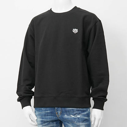 KENZO メンズ スウェットシャツ KENZO HAPPY TIGER EMBROIDERED CLASSIC SWEATSHIRT FF55SW2624MF BLACK ブラック 99J