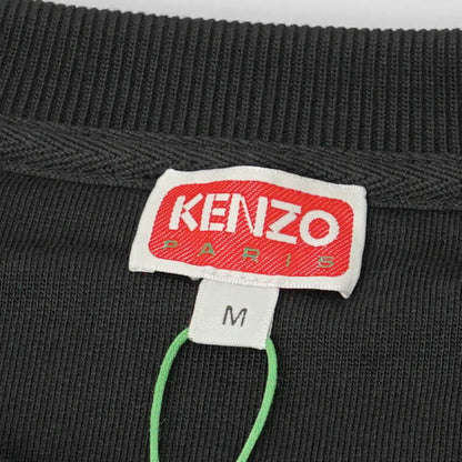 KENZO メンズ スウェットシャツ KENZO HAPPY TIGER EMBROIDERED CLASSIC SWEATSHIRT FF55SW2624MF BLACK ブラック 99J