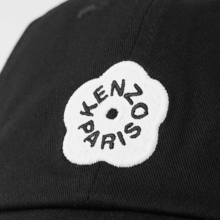 KENZO メンズ レディース キャップ BOKE FLOWER 2.0 EMBROIDERED CAP FF58AC411F34 BLACK ブラック 99