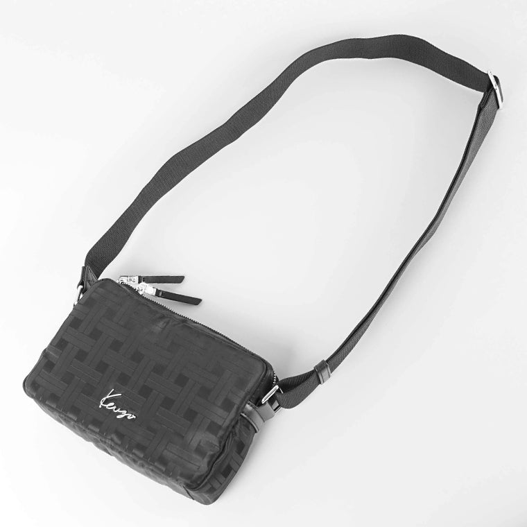 KENZO メンズ レディース ショルダーバッグ KENZO MURA CROSSBODY BAG FF65SA518F22 BLACK ブラック 99
