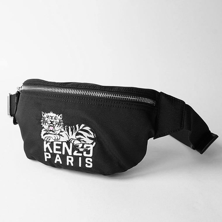 KENZO メンズ レディース ベルトバッグ KENZO HAPPY TIGER BELT BAG FF65SA607F29 BLACK ブラック 99