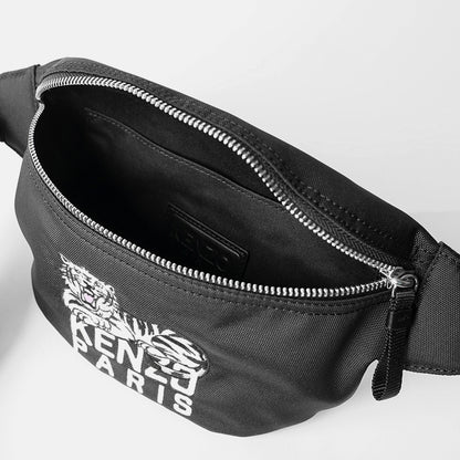 KENZO メンズ レディース ベルトバッグ KENZO HAPPY TIGER BELT BAG FF65SA607F29 BLACK ブラック 99