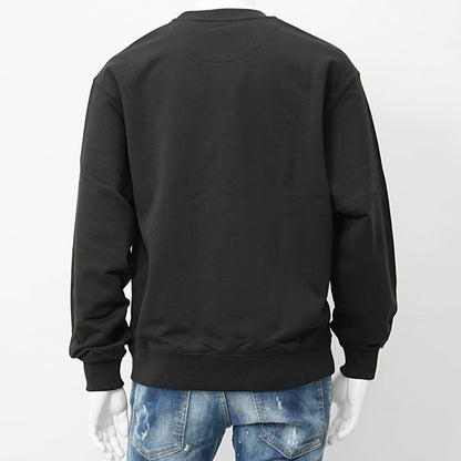 ケンゾー KENZO メンズ スウェットシャツ KENZO HAPPY TIGER EMBROIDERED SWEATSHIRT FF65SW2654MF BLACK ブラック 99J